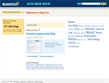 Tablet Screenshot of cp.blogflux.com